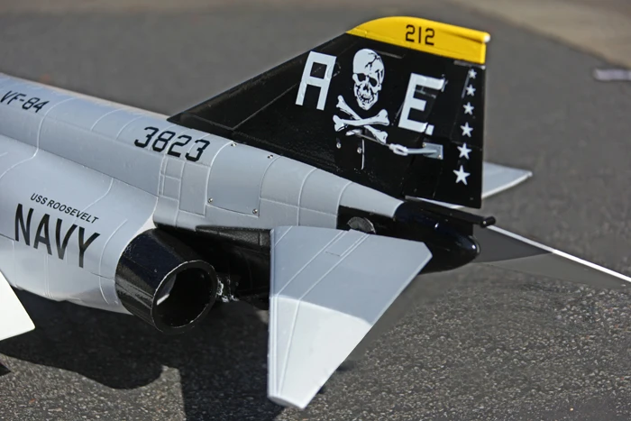 LX/полет в небе хобби F-4 Twin 70 мм 12-лезвие комплект планера