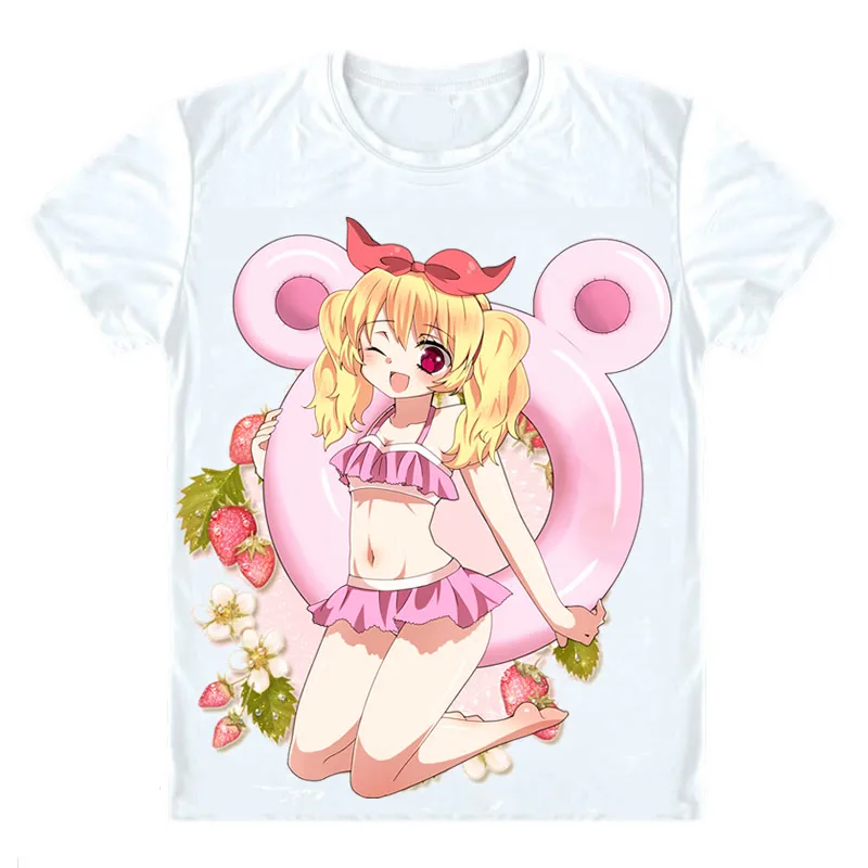 Футболки Hoshimiya Ichigo рубашки с коротким рукавом в разных стилях Aikatsu! Рубашка для
