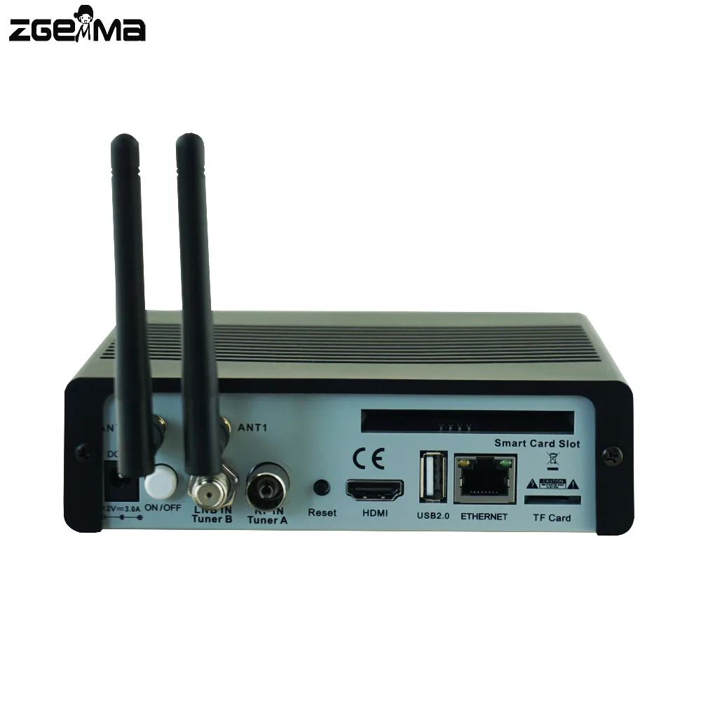2 шт./лот zgemma h9.2h 4K спутниковый тв приемник dvb s2x + c/t2 со встроенным wi fi|Спутниковое