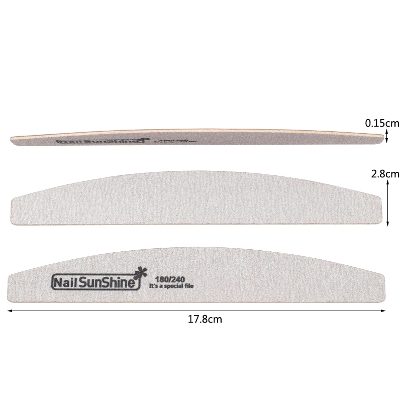 Деревянные пилочки для ногтей 10 шт. в наборе |