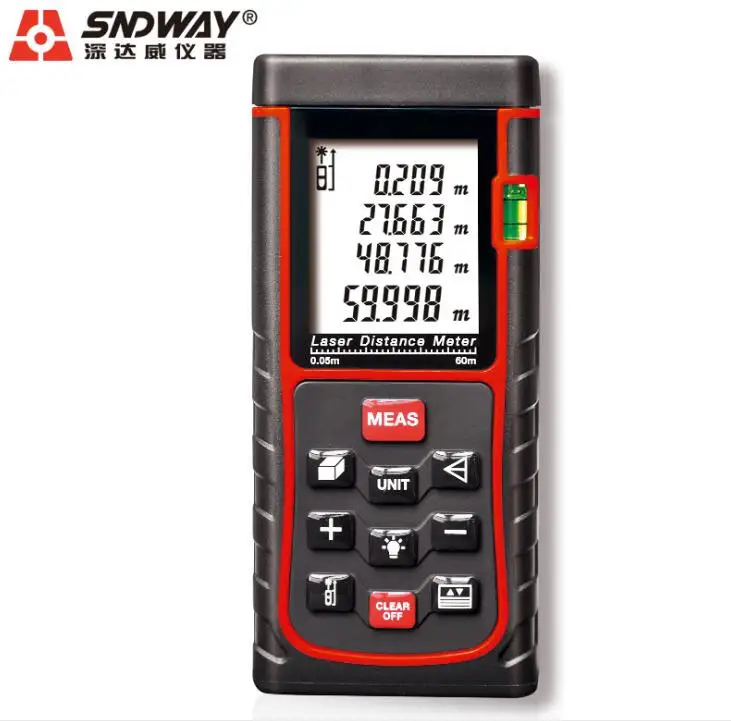 Лазерный дальномер лазерный охотничий SW E60 60 м (192ft) ручной trena RZ60 измерительный