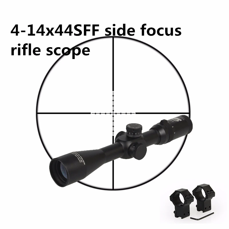 Canis Latrans прицел для охоты 3-12X40 винтовка Scoep 4-16x42SFIRF 4-14x44SFF боковой Фокус Охотник