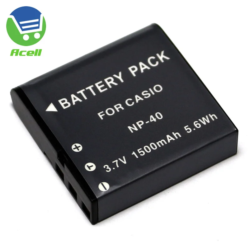 NP 40 Аккумулятор для камеры CASIO EX P505 P600 P700 FC100 FC150 FC160S Z1200 Z1080 Z1050 Z1000 Z850 Z750 Z700 Z650 Z600 Z500