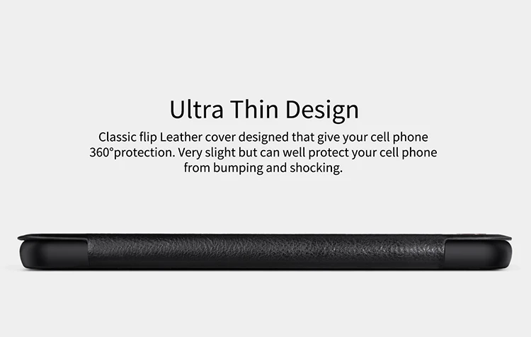 Чехол для huawei P20 Nillkin Qin, Роскошный кожаный флип-бумажник, задняя защитная крышка для телефона huawei P20 Pro Nilkin Smart View Wake Up