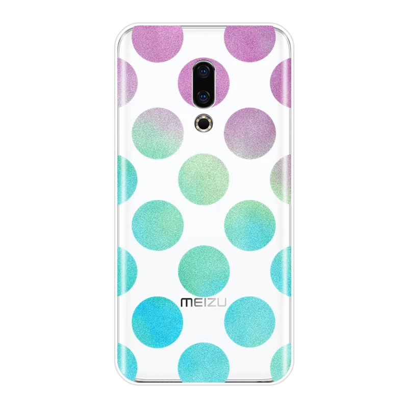 Мягкий силиконовый чехол для телефона Meizu 16th 16x15 Lite 16 Plus белая задняя крышка в