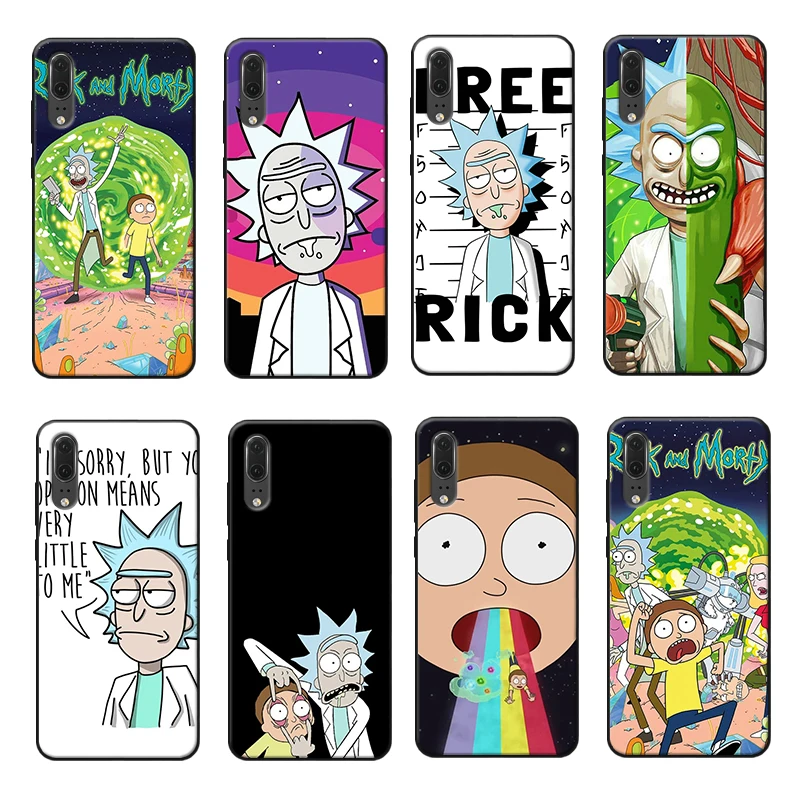 Чехол для телефона Rick And Morty Роскошный чехол Huawei P10 plus 20 pro P20 mate Lite экологически