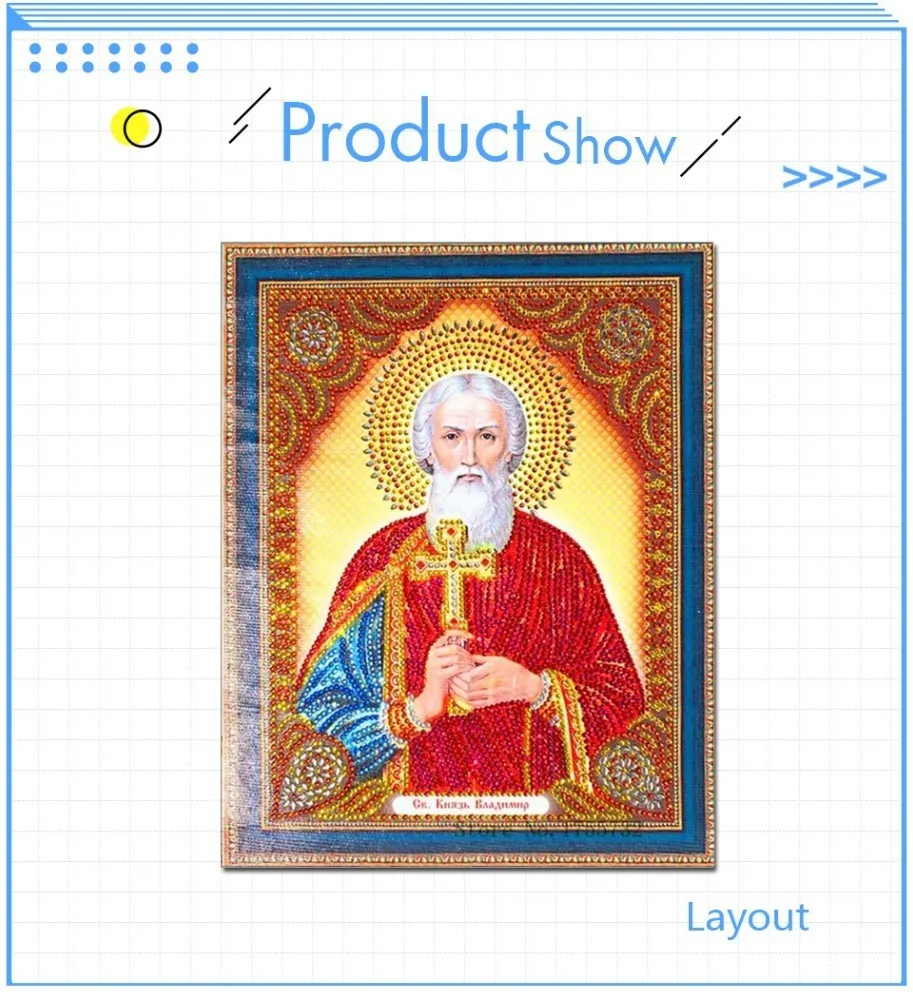 EverShine DIY 5D алмазная картина особой формы, алмазная вышивка Девы Марии, стразы, религиозная икона, картина, Алмазная мозаика