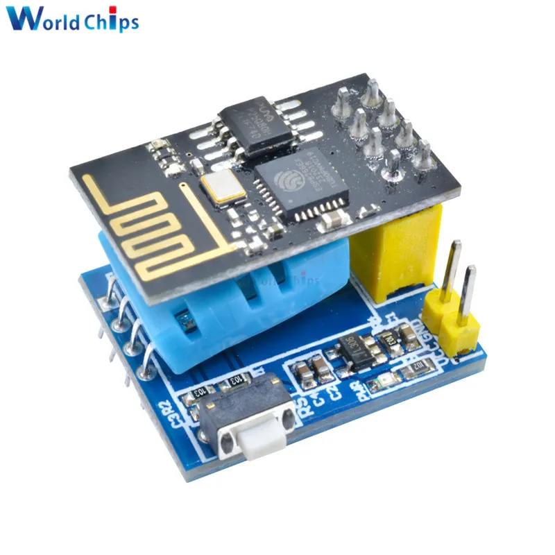 1 шт. ESP8266 ESP 01 01S DHT11 модуль датчика температуры и влажности esp8266 Wifi NodeMCU умный дом IOT