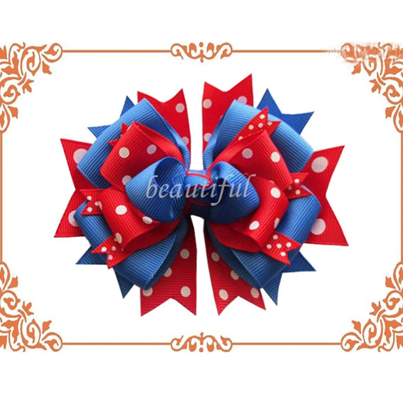 6 шт blessing good girl boutique 4 5 &quotСказочные заколки с бантами для волос аксессуары |