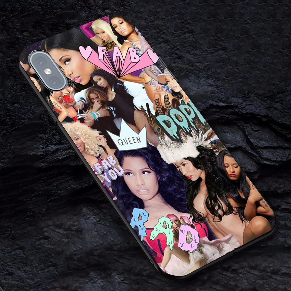 Nicki Minaj Мягкий ТПУ силиконовый чехол для телефона iphone 5 5s SE 2020 6 6s 7 8 plus X XR XS 11 12 Pro Max