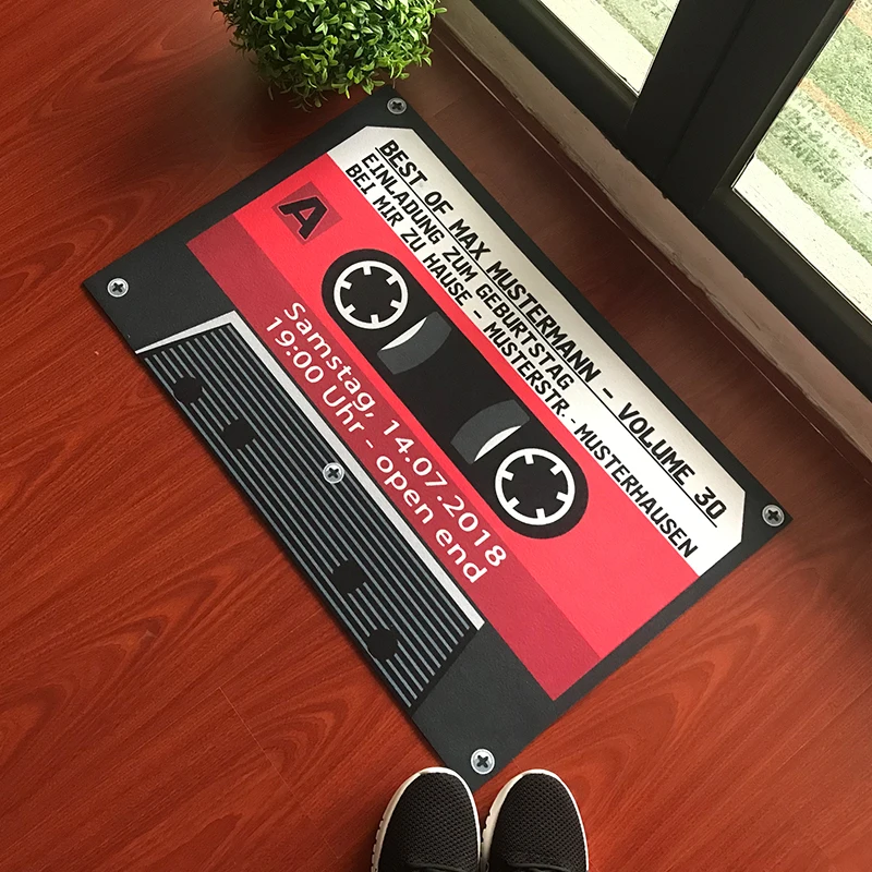 

Новинка, ретро-лента для ностальгии, Противоскользящий коврик, напольный коврик, уличные коврики, лента для передней двери, ретро-стиль