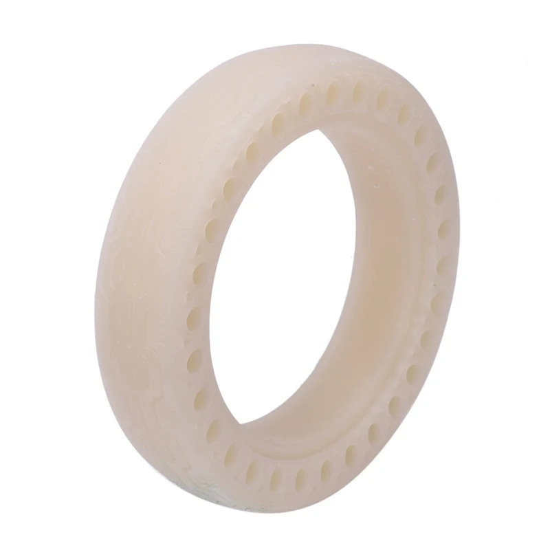 Electric Scooter Tire Shock Absorber Honeycomb Solid Night Fluorescent Free Pneumatic Tire For Xiaomi 365 Scooter Accessories