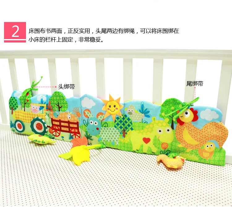 Лидер продаж 78 см плюшевые игрушки фермерская тканевая книга игрушка для сна