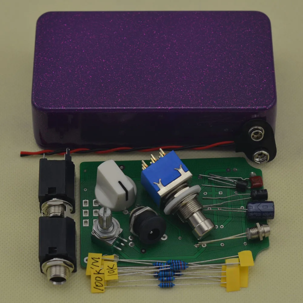 Все наборы и печатная плата усилителя для гитары DIY педаль эффектов бесплатная