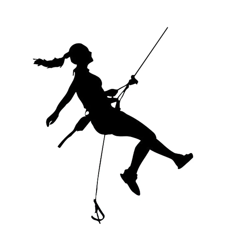 

Виниловая наклейка на автомобиль, 13,3 см х 16,3 см, альпинист, экстремальный спорт, S9-0429