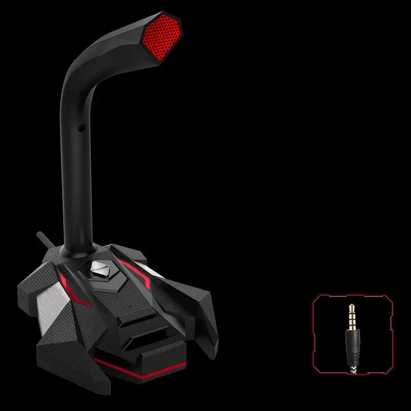 POPU · PINE динамический проводной микрофон USB студийный игровой 360 Omnidirectionnel PC микрофон для компьютера Настольный профессиональный двойной