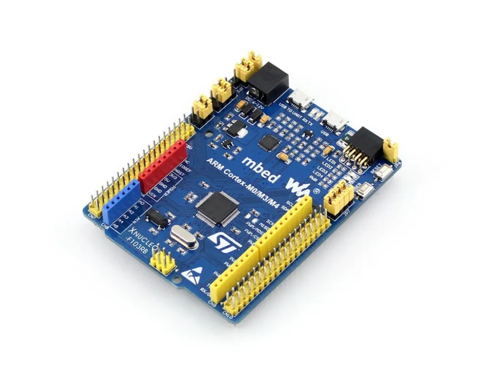 XNUCLEO-F103RB упаковка A # STM32F103RBT6 STM32 плата + щит 14 датчиков совместимых с NUCLEO-F103RB
