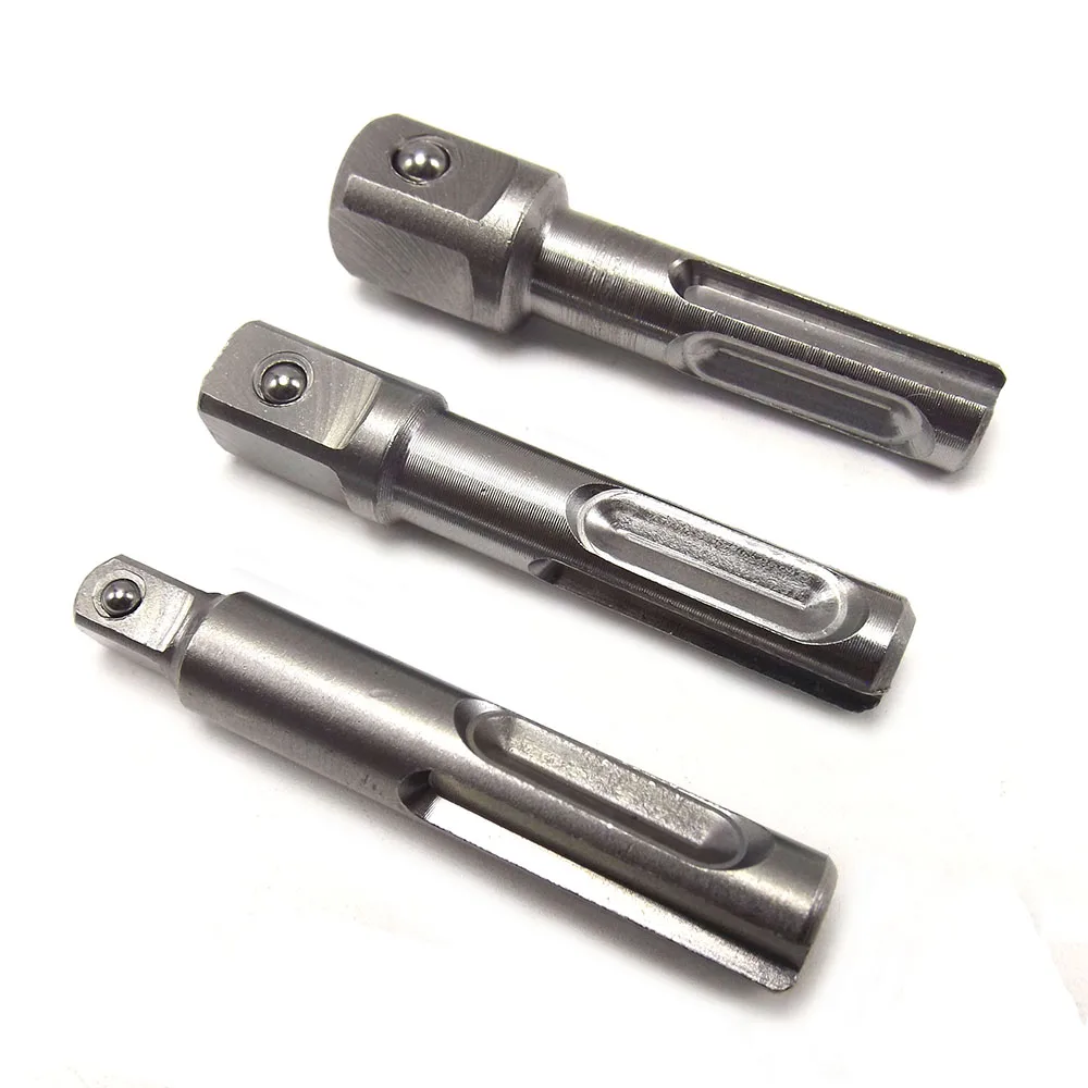 3 шт. 1/4 &quot3/8&quot 1/2 &quotнабор адаптеров для патронов SDS дрель патрон адаптер