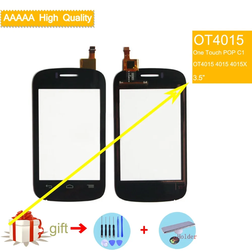 Сенсорный экран 4015 дюйма для Alcatel One touch POP C1 OT4015 4015X сенсорный с цифровым