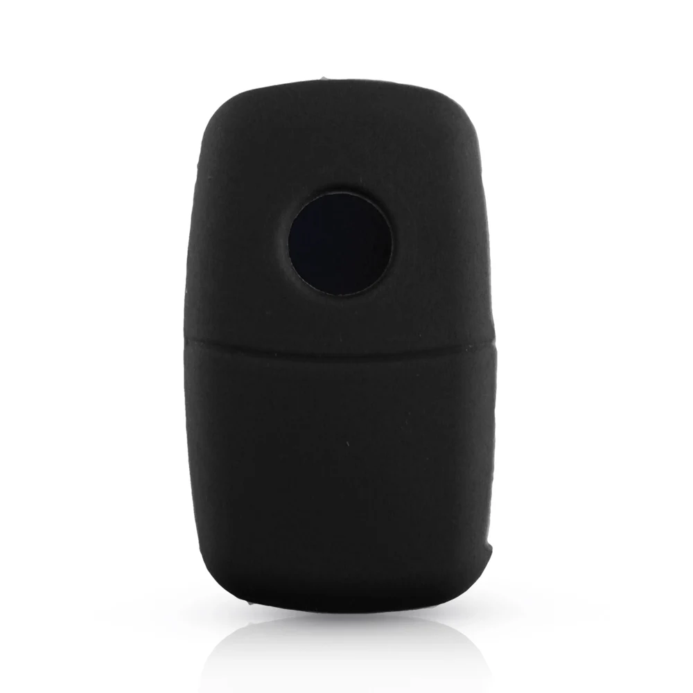 Силиконовый чехол KEYYOU для ключей автомобиля VW Golf Bora Jetta POLO Passat Skoda Octavia A5 Fabia SEAT Ibiza