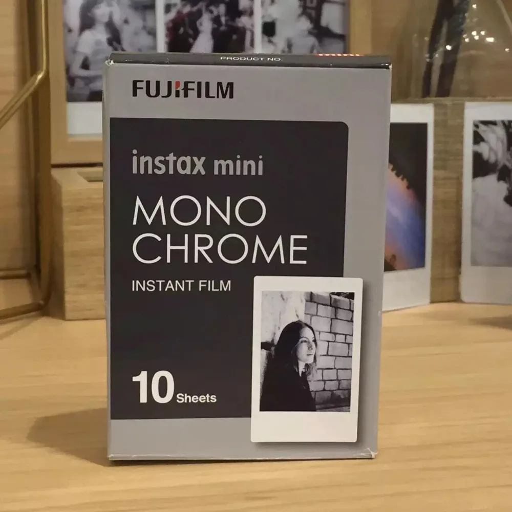 Монохромная пленка Fujifilm Instax Mini Fuji для Polaroid 8 7s 7 10 20 30 50 s 50i 90 25 dw фотобумага