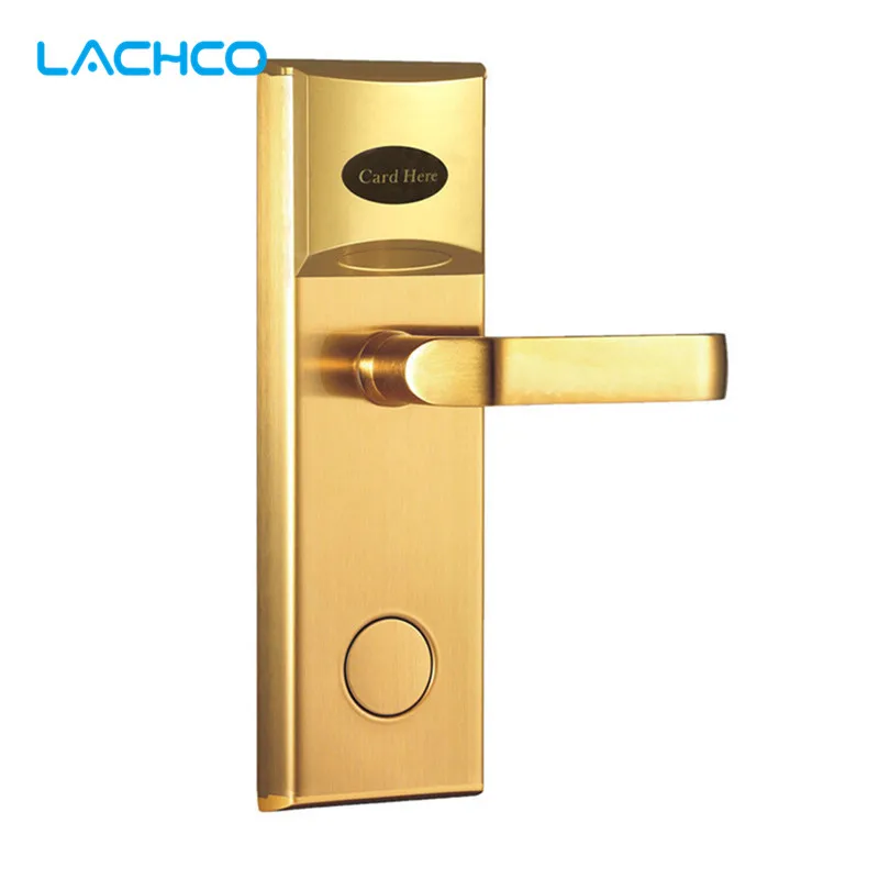 LACHCO электронный замок для двери RFID карта электрический без ключа дома отеля