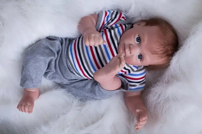 Reborn Baby Dolls 20 ''ручной работы реалистичные детские силиконовые виниловые куклы
