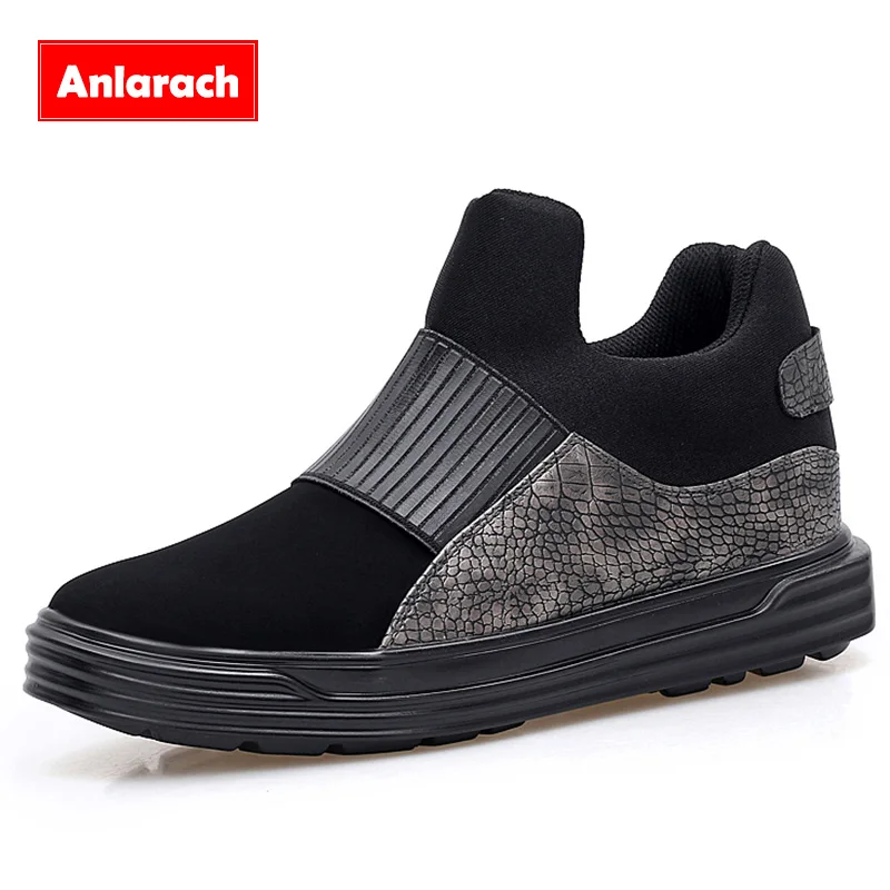 Anlarach Hot Sale Casual Shoes Men Spring Autumn Slip On Comfortable Fashion Male Walking Zapatillas Hombre | Обувь