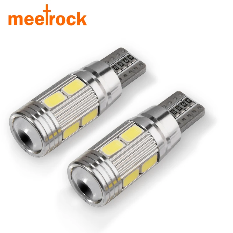 Meetrock 1 шт. Тюнинг автомобилей авто светодиодный T10 194 W5W 10 smd 5730 светильник лампы