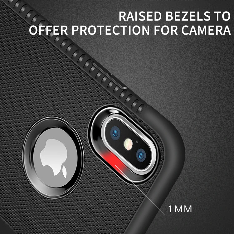 Case for iPhone XS Max XR 2018 X 7 8 6 6s Plus case Bumper TPU Non-Slip Fitted Cover Soft Mobile Phone Bag |
