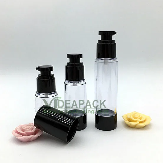 Портативный пустой многоразовый безвоздушный диспенсер для лосьона и крема 20 шт.