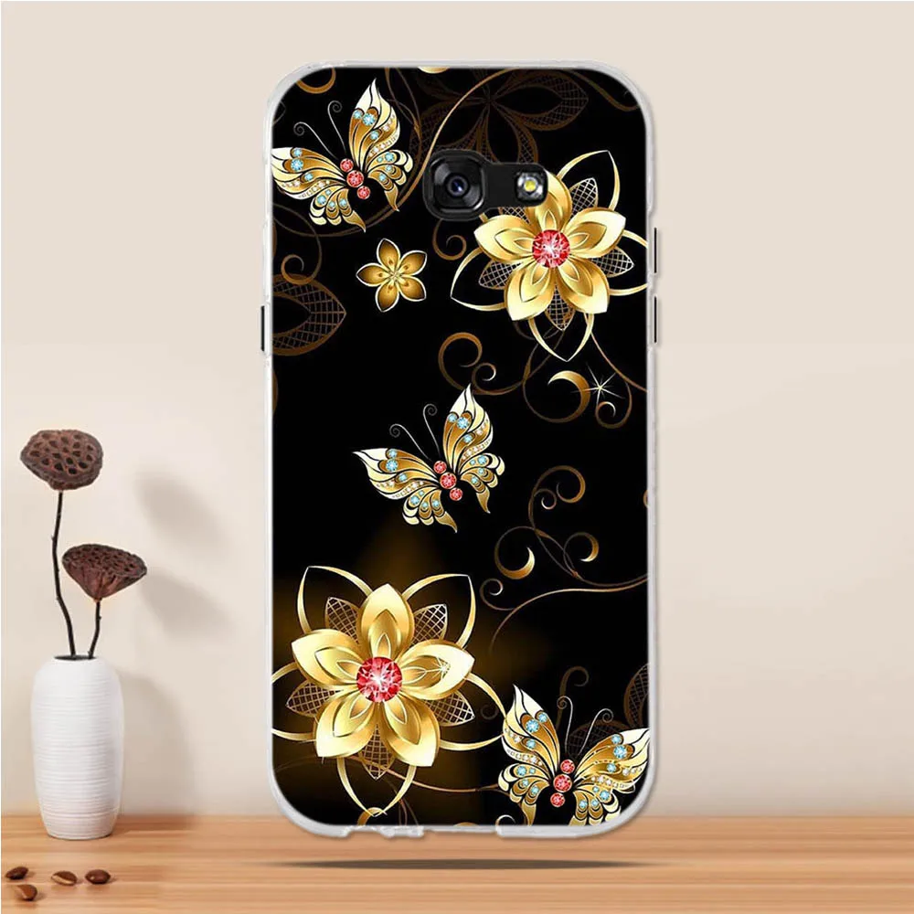 Чехол для samsung Galaxy A8 A5 A3 A5 чехол силиконовый чехол Fundas для samsung Galaxy A5 A3 крышка чехол из термопластика чехол