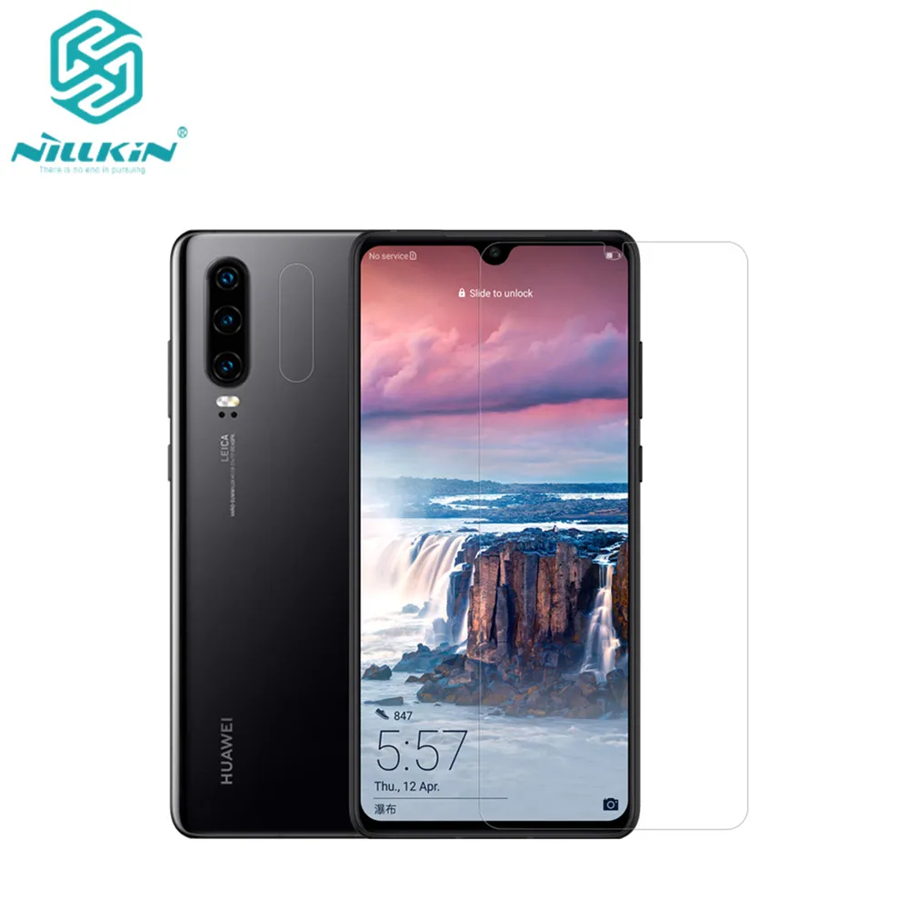 Закаленное стекло Nillkin Amazing H / + PRO Защита экрана для Huawei P30 p30|Защитные стёкла и