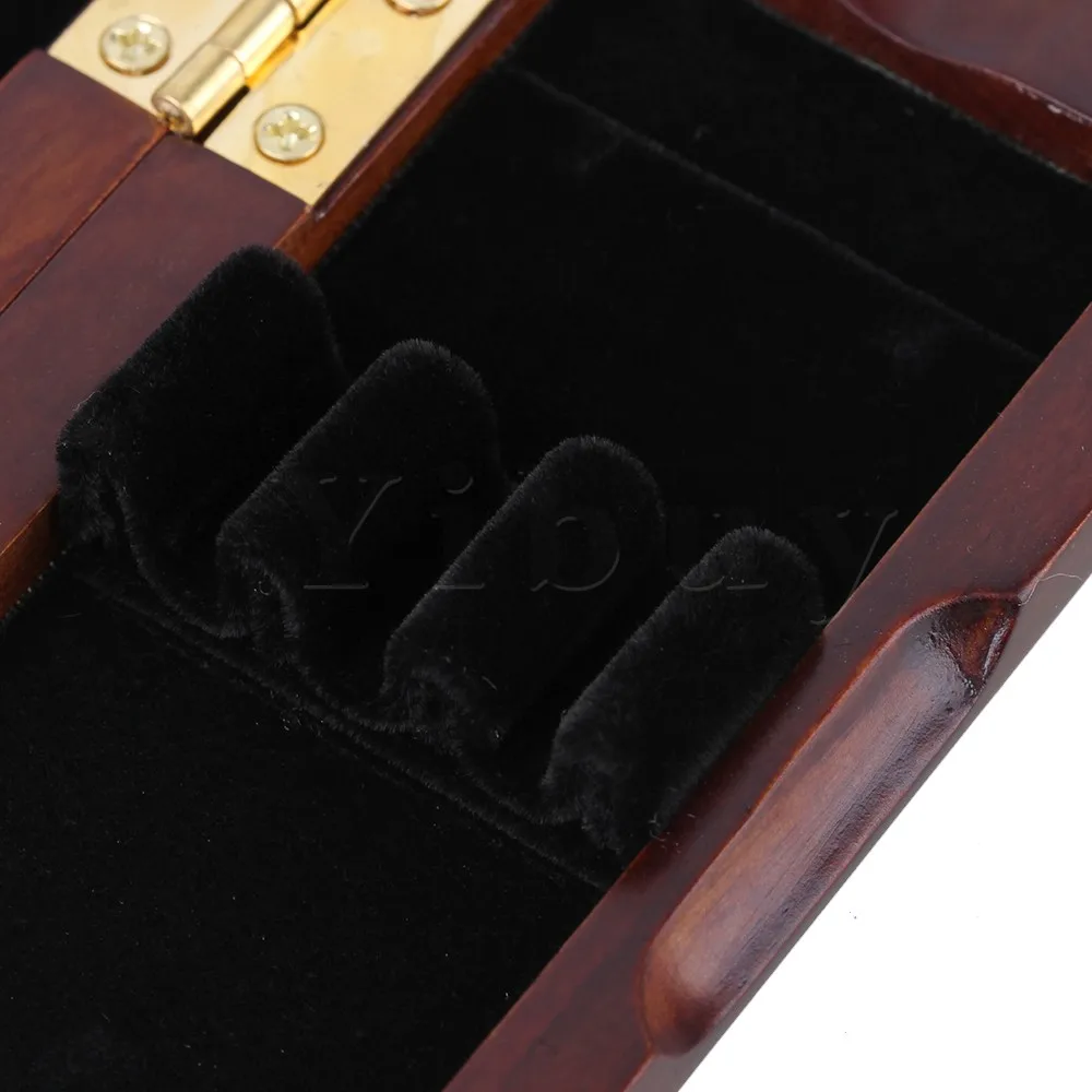 Yibuy Oboe Reed чехол для хранения 3 шт Reeds Maroon расстояние между держателями 6 мм|oboe reed