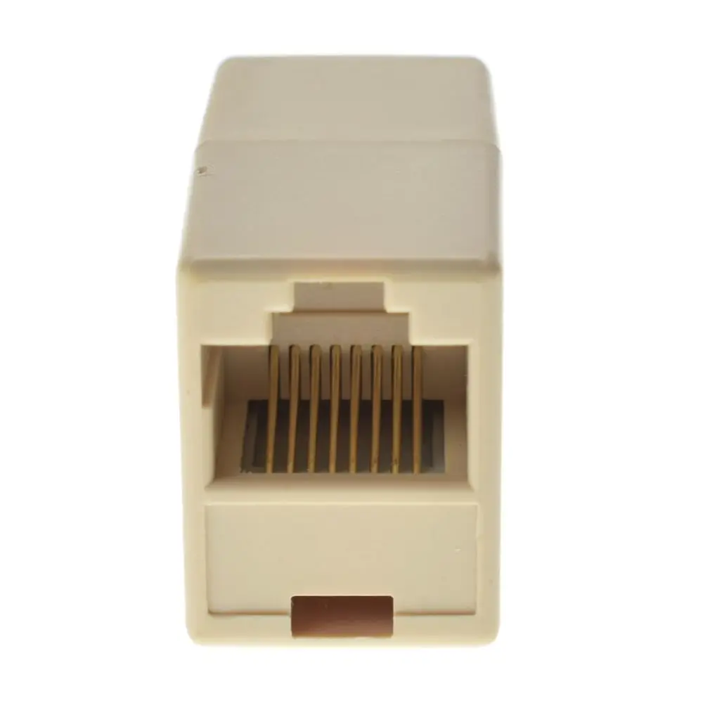 5 шт. RJ45 для CAT5 Ethernet кабель LAN порт 1to2 разъем сетевой адаптер разъём