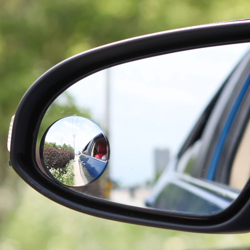 SEBTER 360 Wide Angle Round Convex Mirror Car Vehicle Side Blindspot Blind Spot RearView Small | Автомобили и мотоциклы