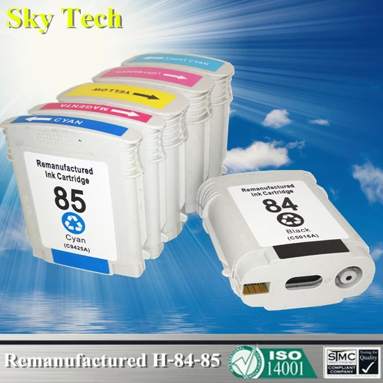 Восстановленные картриджи 6PK для HP 84 / 85 C5016A C9425A - C9429A Designjet 30 70 90 130 sereis | Компьютеры