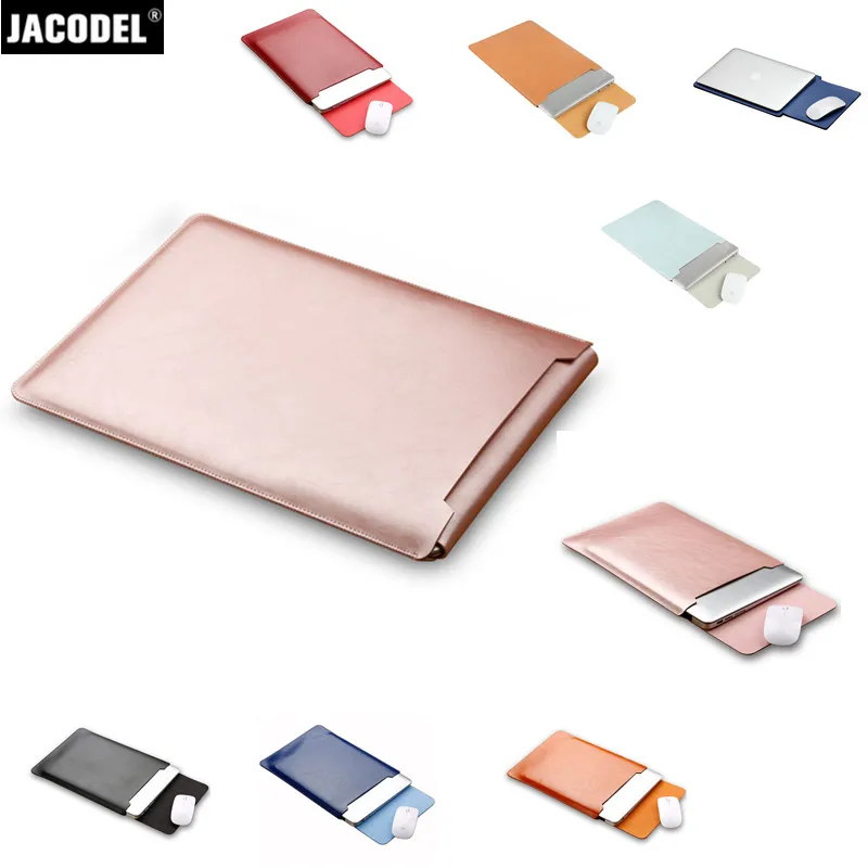 Jacodel Microfiber Laptop Sleeve Bag Case for Macbook 12 Air 11 13 Pro 15 Protective Accessories Bags|case macbook 12|cases macbooksleeve bag case |