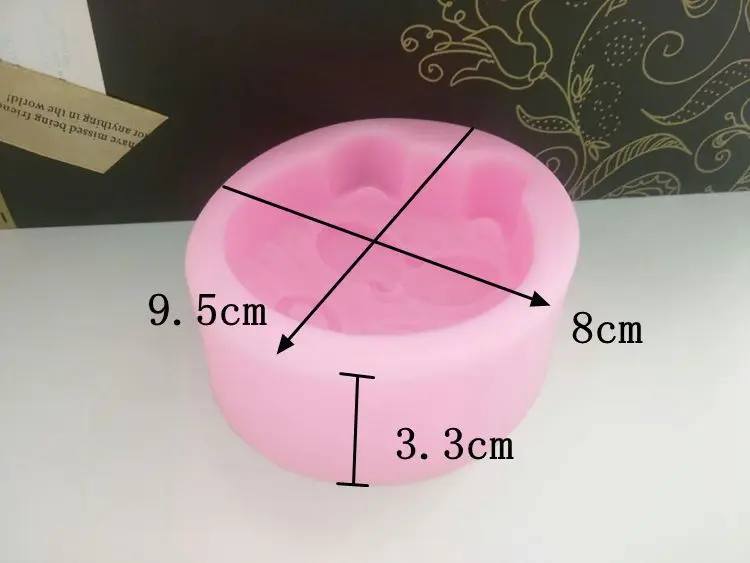 Кот и рыба Craft Книги по искусству силиконовые Мыло плесень Ремесло формы DIY ручной