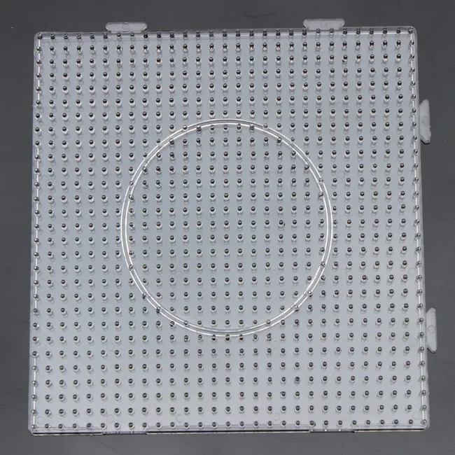 4 шт./компл. 14,5X14,5 см бисер Pegboard квадратной формы Хама бусины/диаметр 15 см круг головоломка шаблон для 5 мм Perler бусины игрушки