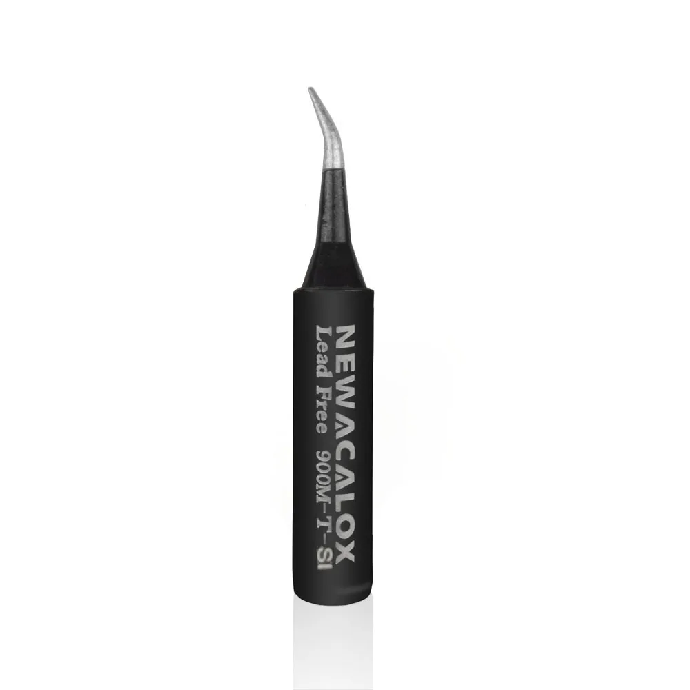 NEWACALOX 16 шт./лот бессвинцовый черный металлический паяльник 900-T для Hakko Rework паяльная станция наборы инструментов