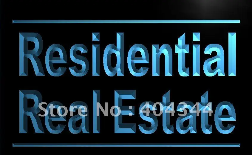 LK677 Недвижимость Дисплей светодиодный неоновый светильник знак для домашнего