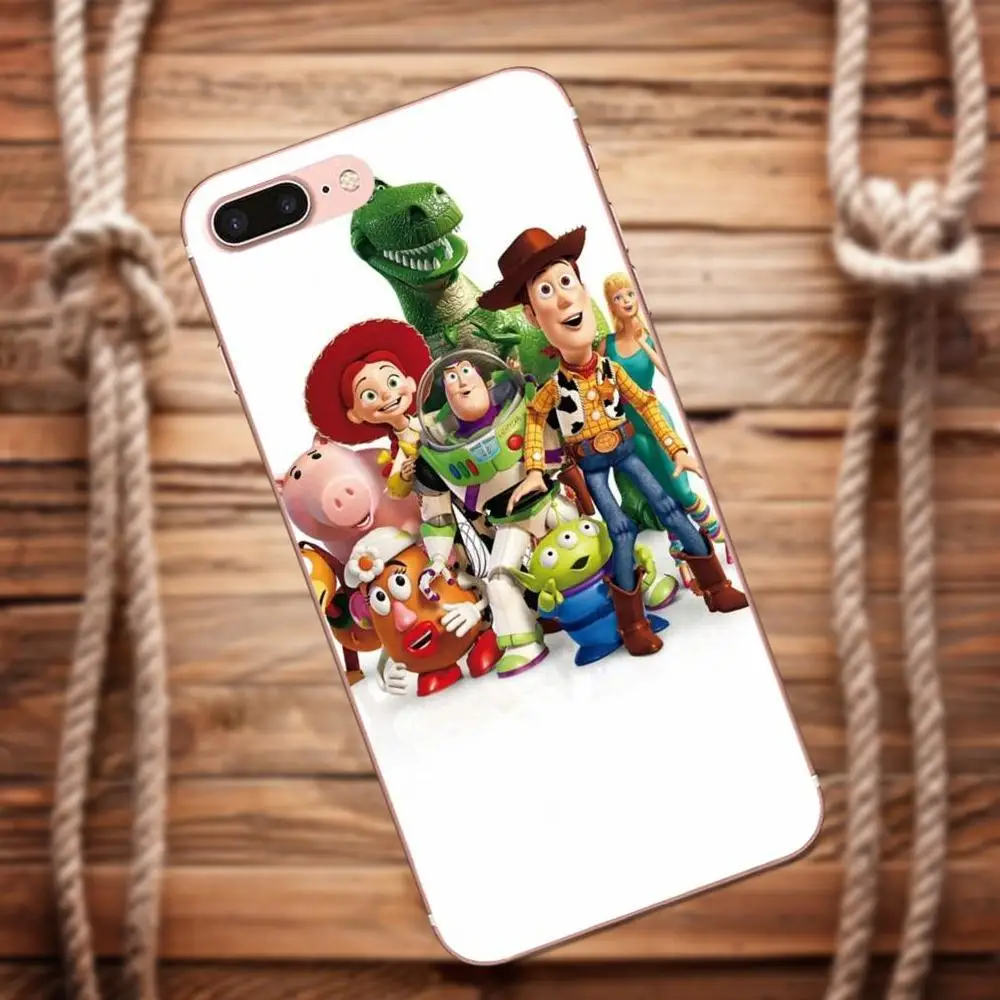 Vvcqod Мягкий защитный чехол Вуди из Истории игрушек селфи для Apple IPhone X 4 4S 5 5C 5S SE 6 S 7 8