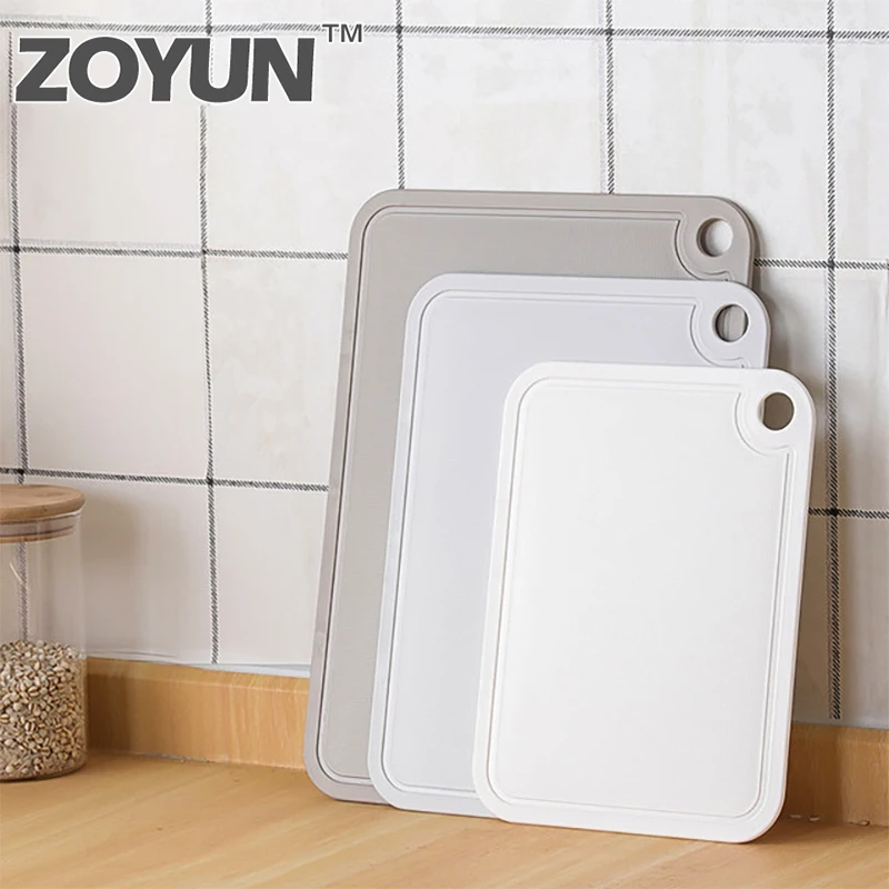 ZOYUN 3 шт. Набор разделочных досок для кухни пластиковая разделочная доска резки