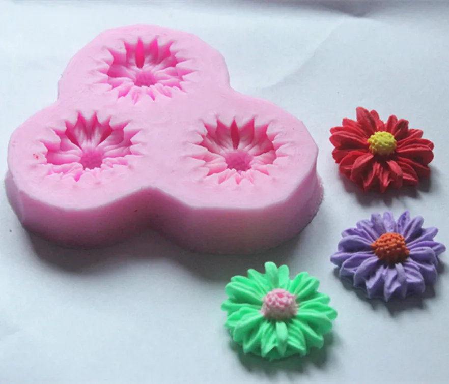 Форма для выпечки маленькой маргаритки инструменты искусственные формы мыла