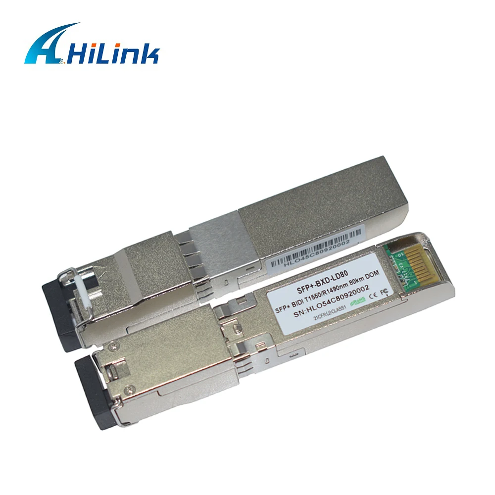 SMF одиночное волокно BIDI 10 г WDM SFP+ км 80 км LC DDM 1490/1550nm
