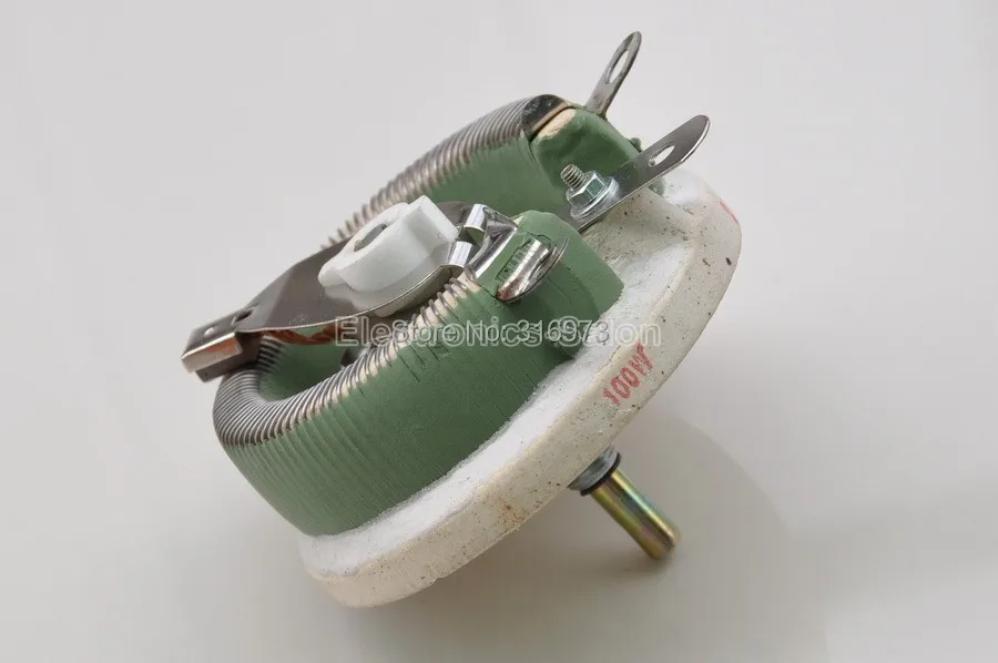 (10 шт./лот) 100 Вт 20 Ом высокомощный проволочный потенциометр реостат переменный