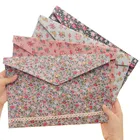 Симпатичный тканевый держатель для файлов формата А4, 1 шт., Сумка для документов, сумка для канцелярских принадлежностей для студентов и детей