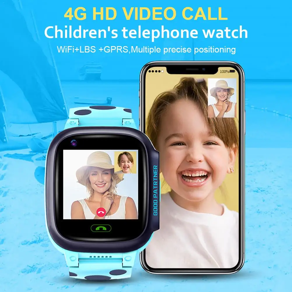 Y95 высококачественные детские Смарт-часы HD видео Вызов 4G Полный Netcom с AI оплаты WiFi