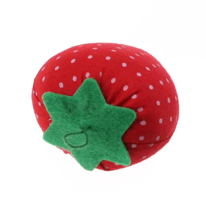 Клубничная игла Pincushion Вышивка крестом швейная булавка держатель для хранения подушка DIY шитье одежды и Ткань Инструменты для игл